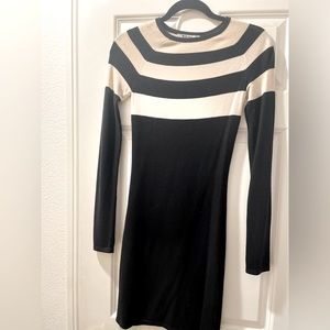 T by Alexander Wang Cotton Long Sleeve Dress